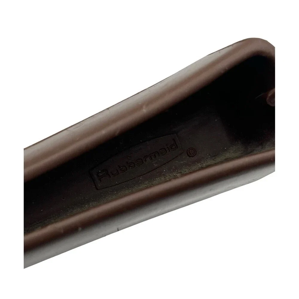 Vintage Rubbermaid Brown Ice Cream Scoop #1910 Sturdy Plastic Country 1980s USA